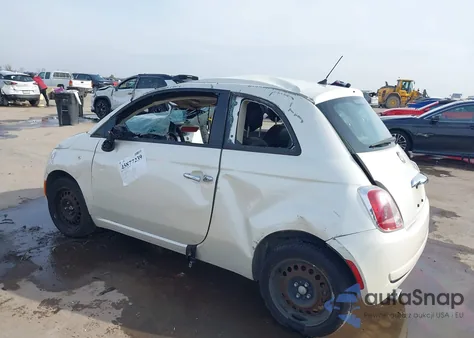 2013 Fiat 500 Pop из США, поврежденный, VIN 3C3CFFARXDT742821